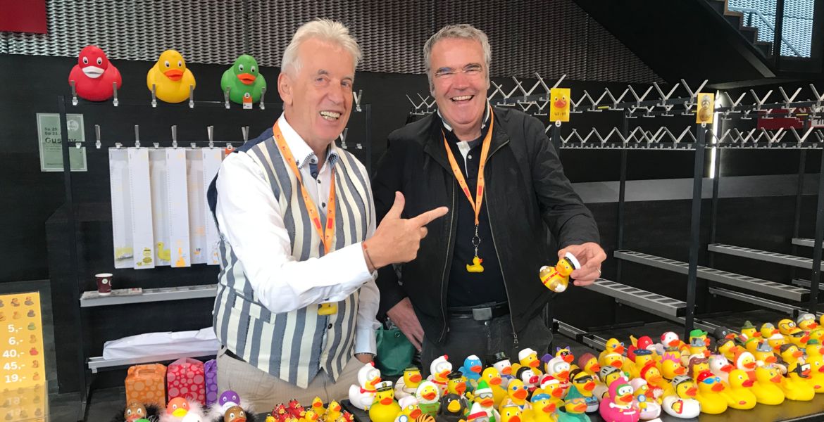 Hubert Löffler und Johannes Schmidle vom Netz für Kinder