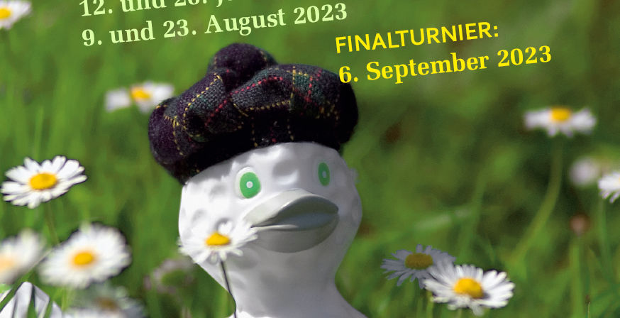 Ankündigung Golfturnier
