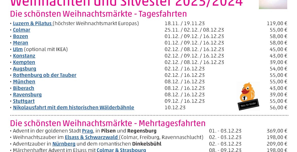 Übersicht Weihnachtsfahrten-2023-Mail