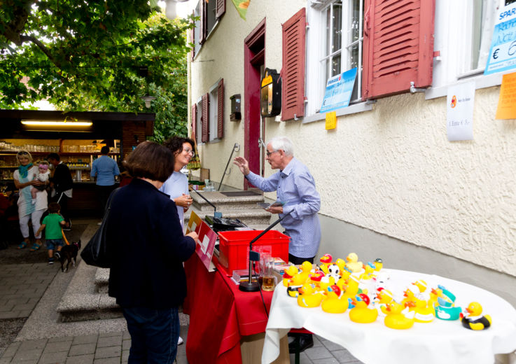Ernst in Aktion
