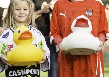 Netz für Kinder Fussball-Mädels